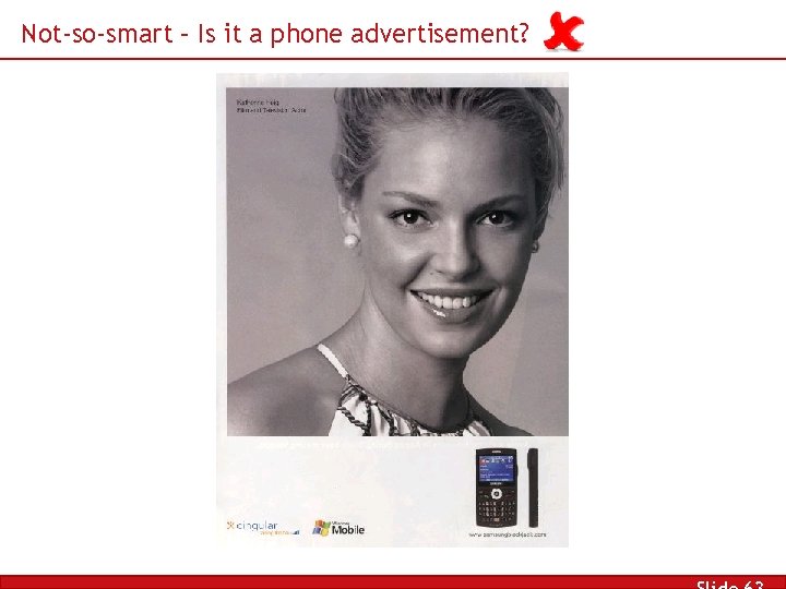 Not-so-smart – Is it a phone advertisement? 
