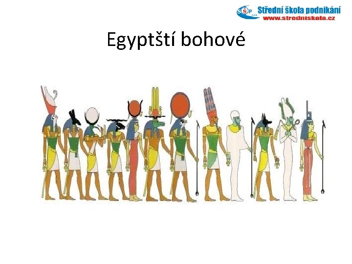 Egyptští bohové 