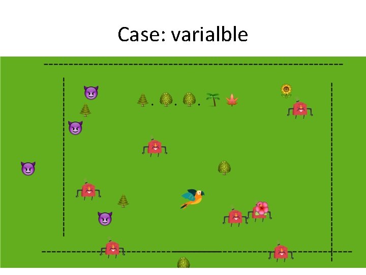 Case: varialble 