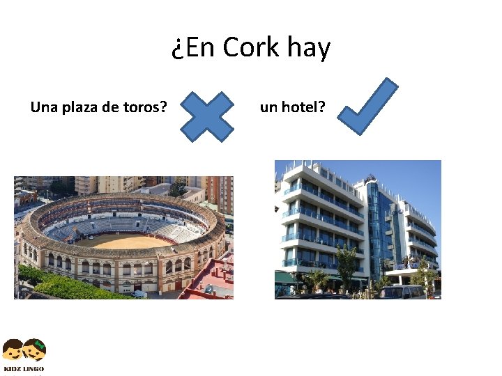 ¿En Cork hay Una plaza de toros? un hotel? 