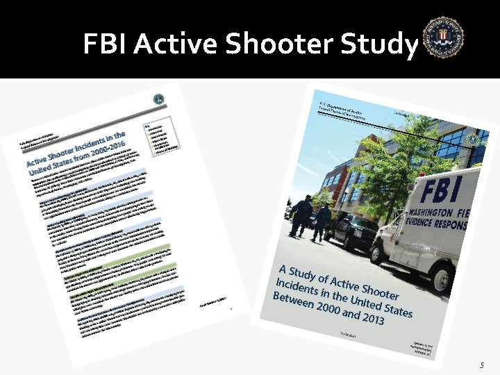 FBI Active Shooter Study 5 
