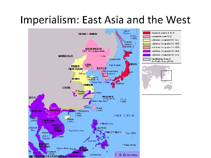 Imperialism: East Asia and the West 