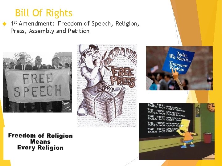 Bill Of Rights 1 st Amendment: Freedom of Speech, Religion, Press, Assembly and Petition