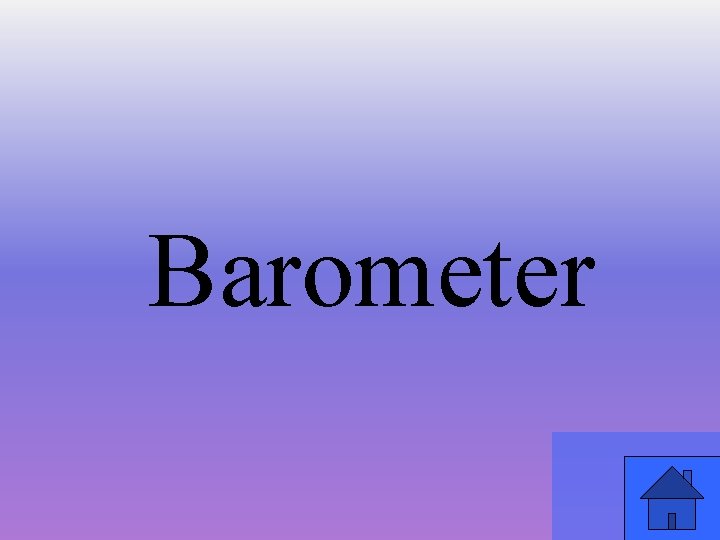 Barometer 