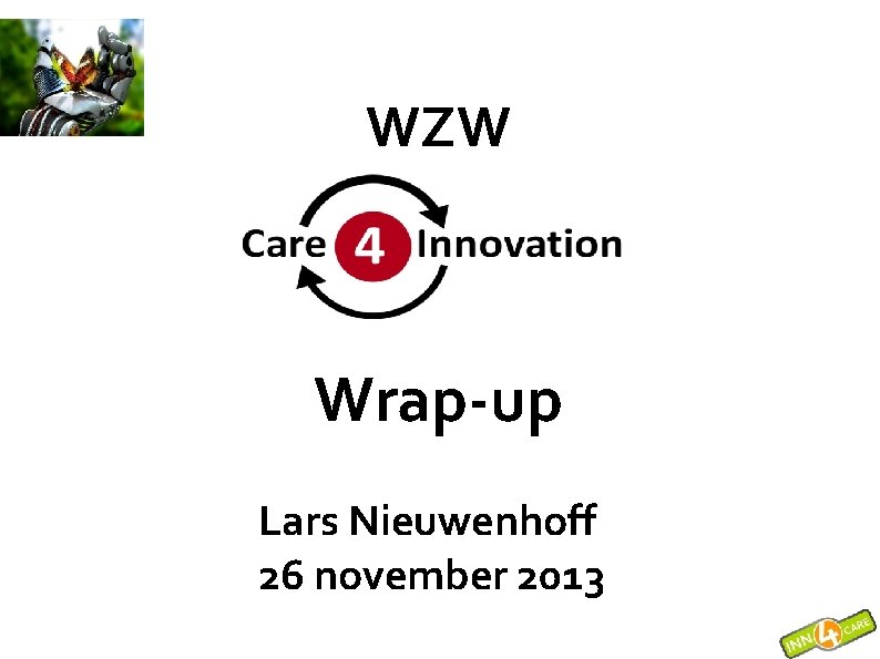 WZW Wrap-up Lars Nieuwenhoff 26 november 2013 