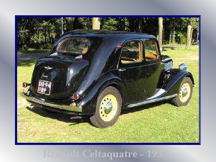 Renault Celtaquatre - 1937 