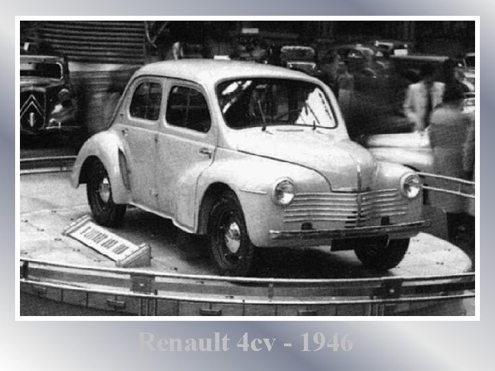 Renault 4 cv - 1946 