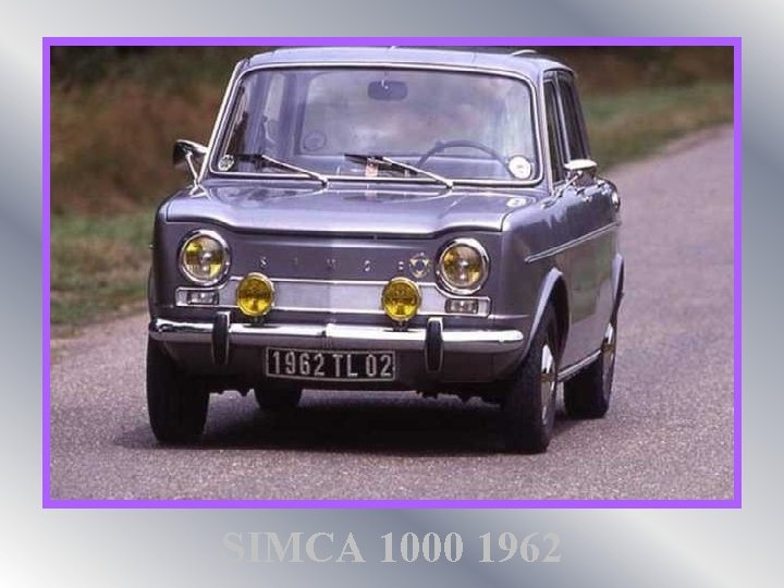 SIMCA 1000 1962 