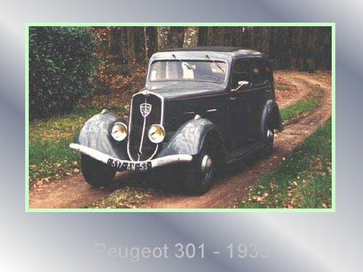 Peugeot 301 - 1935 