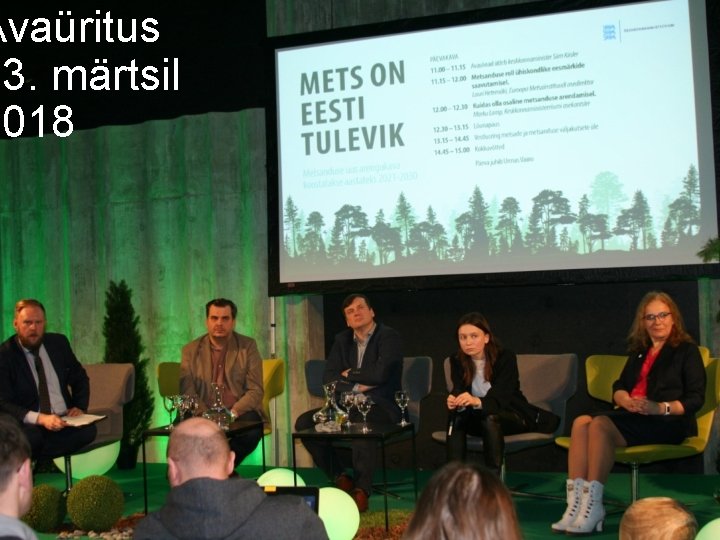 Avaüritus 13. märtsil 2018 