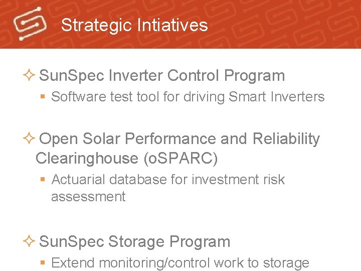 Strategic Intiatives ² Sun. Spec Inverter Control Program § Software test tool for driving