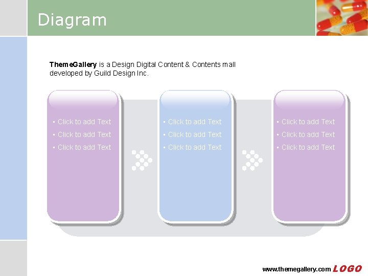 Theme Gallery LOGO Power Template Contents Theme Gallery