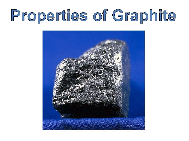 Properties of Graphite 