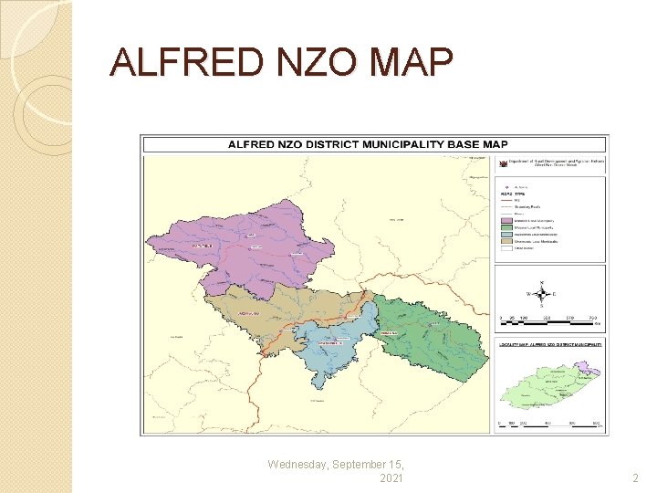 ALFRED NZO MAP Wednesday, September 15, 2021 2 