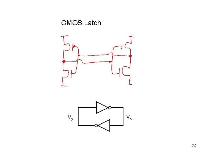 CMOS Latch 24 