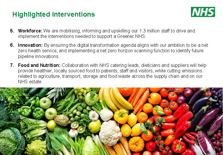 Highlighted Interventions 5. Workforce: We are mobilising, informing and upskilling our 1. 3 million Highlighted Interventions 5. Workforce: We are mobilising, informing and upskilling our 1. 3 million
