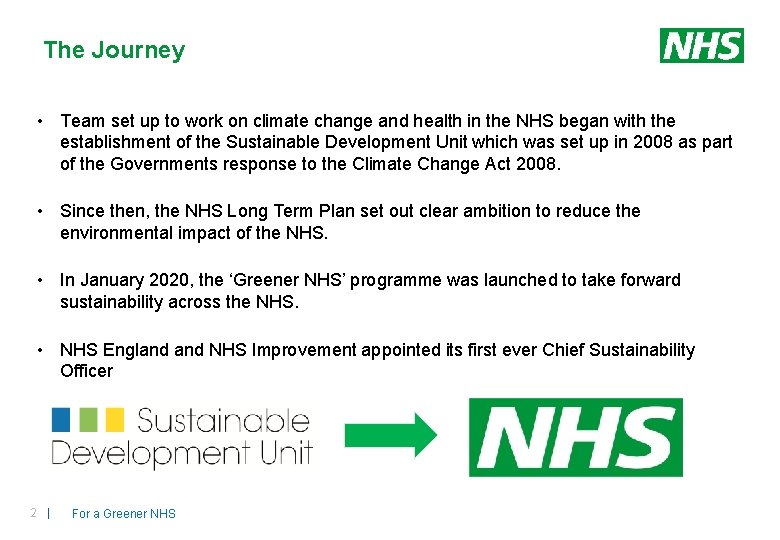 The Journey • Team set up to work on climate change and health in The Journey • Team set up to work on climate change and health in