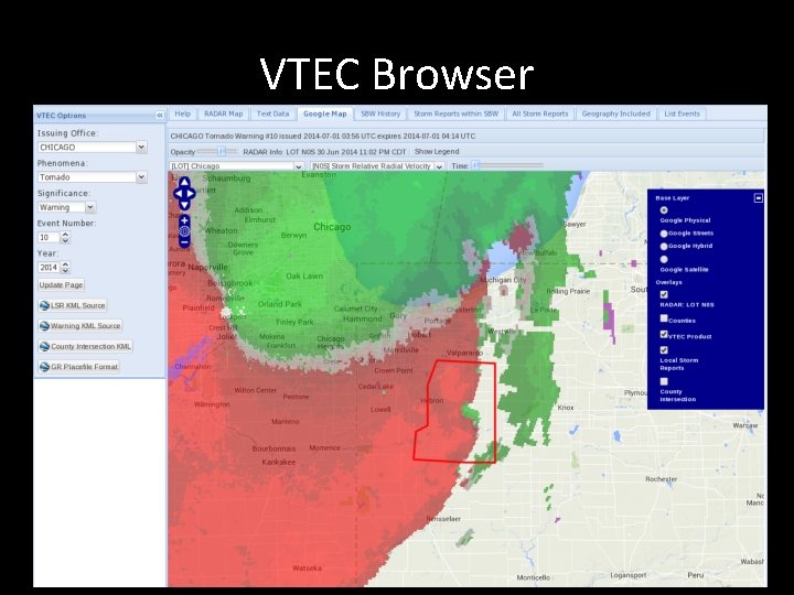 VTEC Browser 