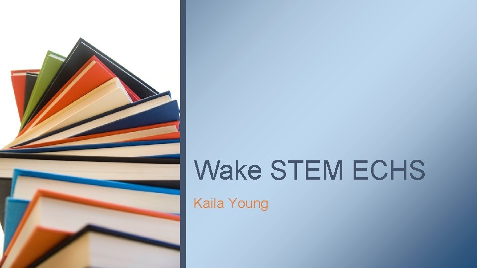 Wake STEM ECHS Kaila Young 