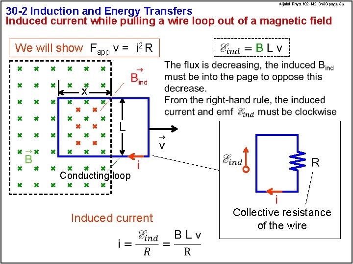 Aljalal-Phys. 102 -142 -Ch 30 -page 36 30 -2 Induction and Energy Transfers Induced