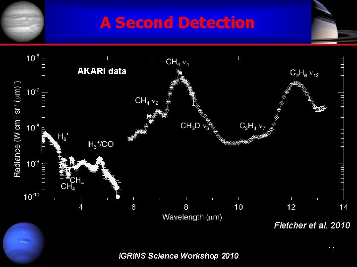 A Second Detection AKARI data Fletcher et al. 2010 IGRINS Science Workshop 2010 11