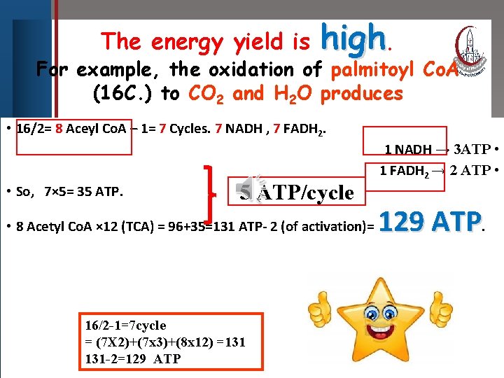 The energy yield is Click to edit Master title style high. For example, the