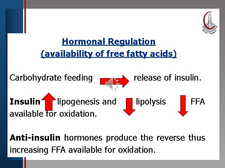 Click to edit Master title style • Hormonal Regulation Edit Master text styles (availability