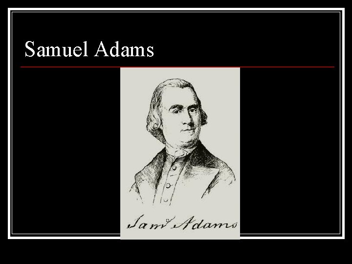 Samuel Adams 