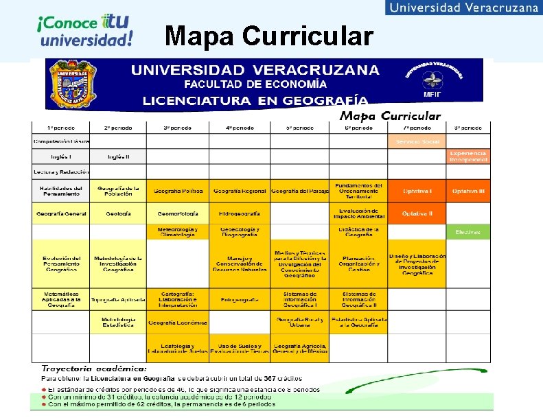 Mapa Curricular 