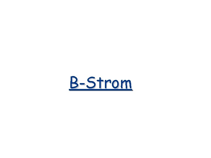 B-Strom 