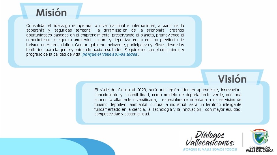 FORMULACIN PLAN DE DESARROLLO DEPARTAMENTAL 2020 2023 Dra