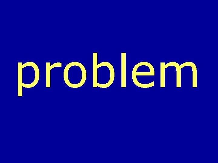 problem 