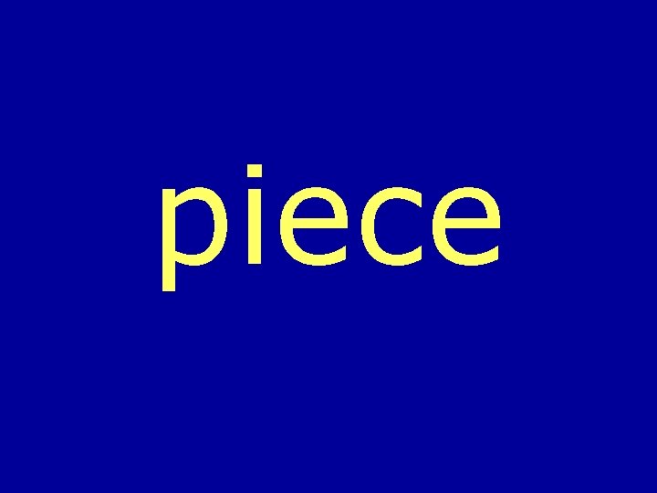 piece 