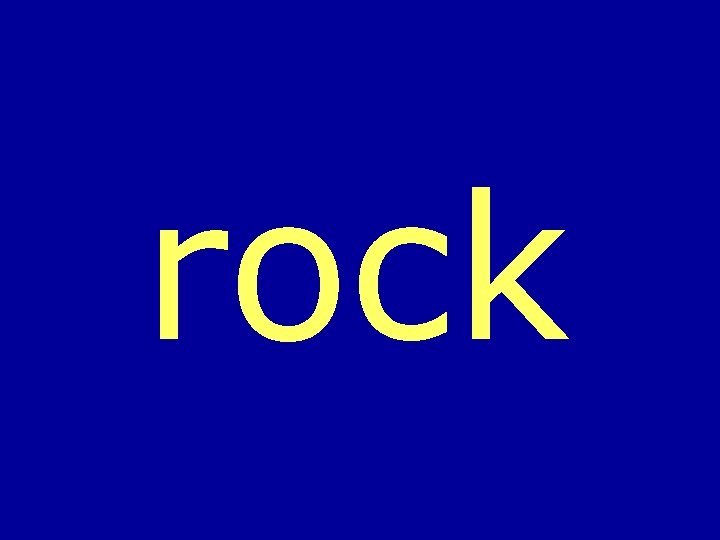 rock 