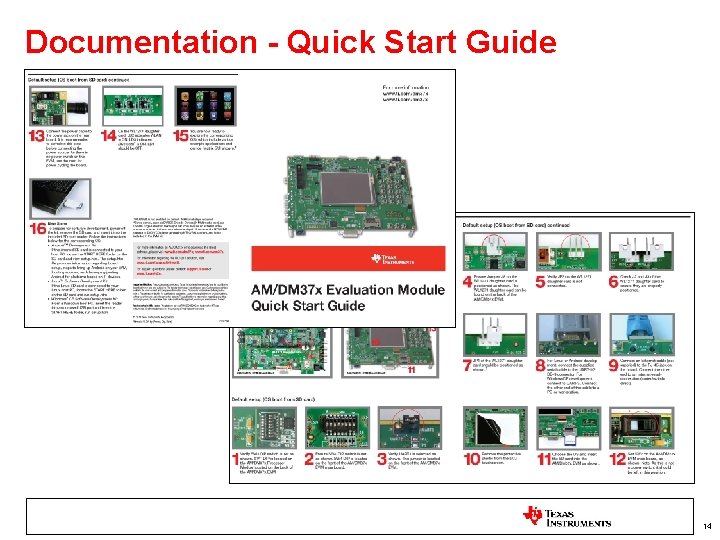 Documentation - Quick Start Guide 14 
