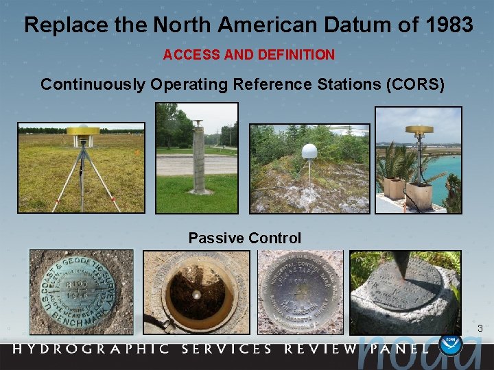 Replace the North American Datum of 1983 ACCESS AND DEFINITION Continuously Operating Reference Stations