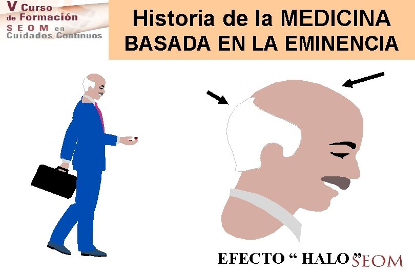 Historia de la MEDICINA BASADA EN LA EMINENCIA EFECTO “ HALO ” 