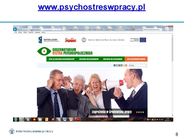 www. psychostreswpracy. pl 8 