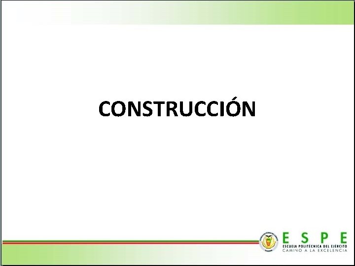 CONSTRUCCIÓN 