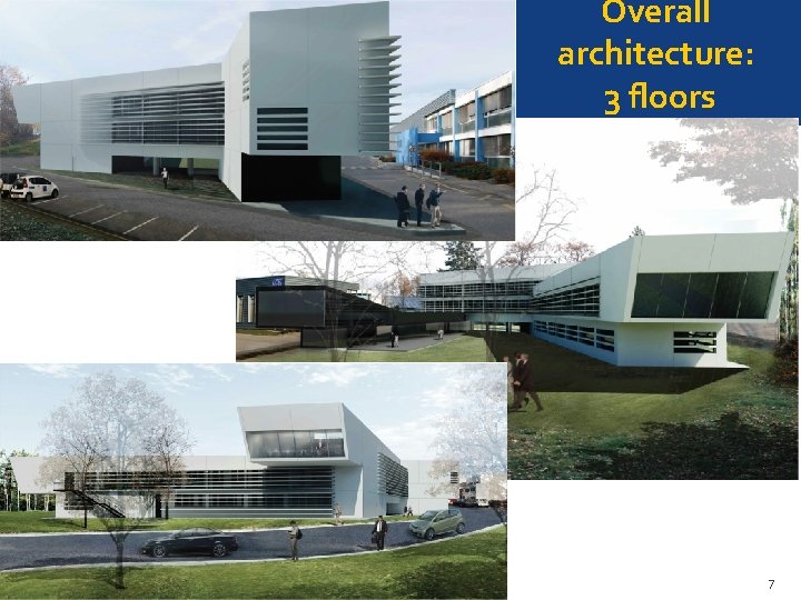 Overall architecture: 3 floors 31 st March 2014 E. Hatziangeli - CERN-Greece Industry day,