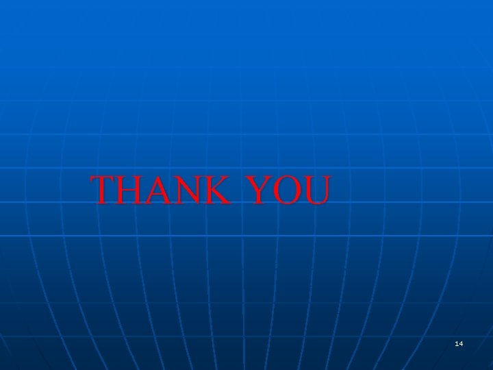 THANK YOU 14 