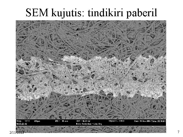 SEM kujutis: tindikiri paberil 2/11/2022 7 