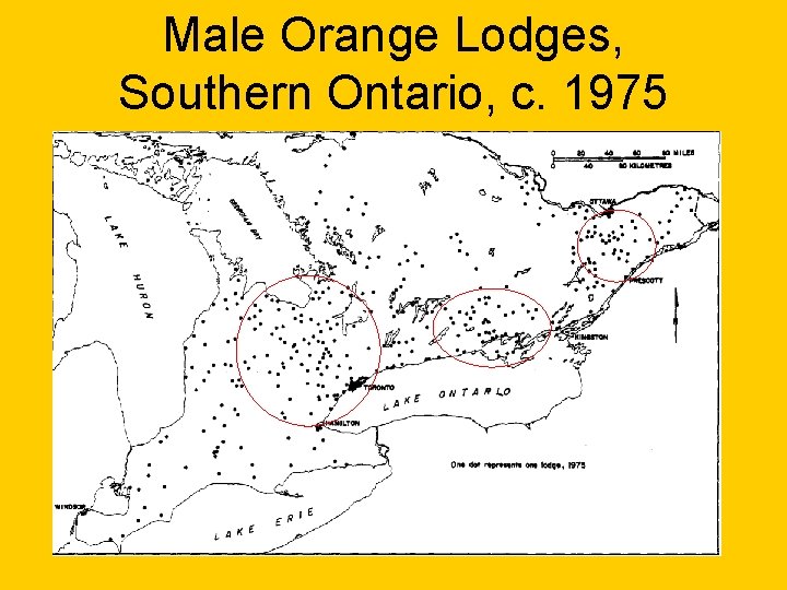 Male Orange Lodges, Southern Ontario, c. 1975 