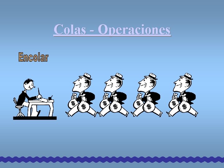 Colas - Operaciones 