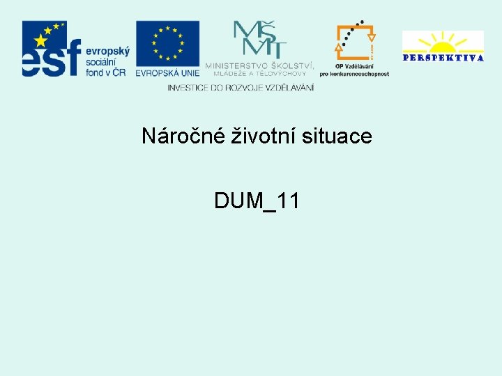 Náročné životní situace DUM_11 