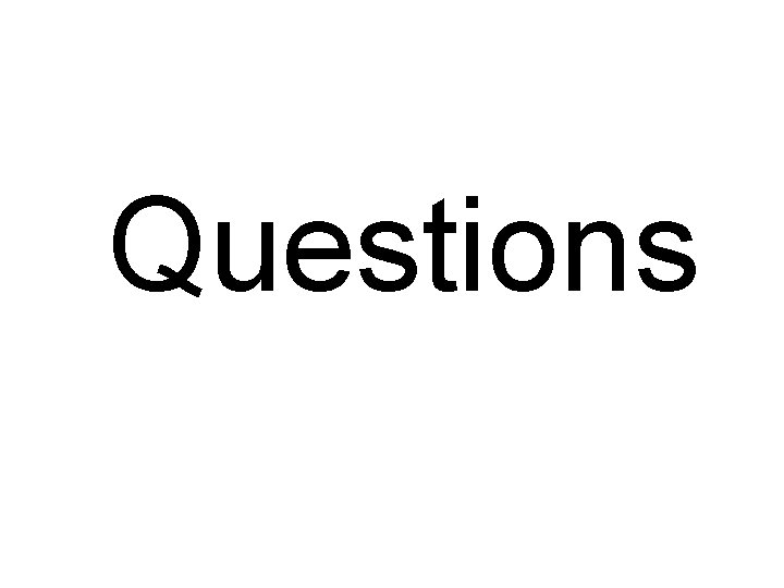 Questions 