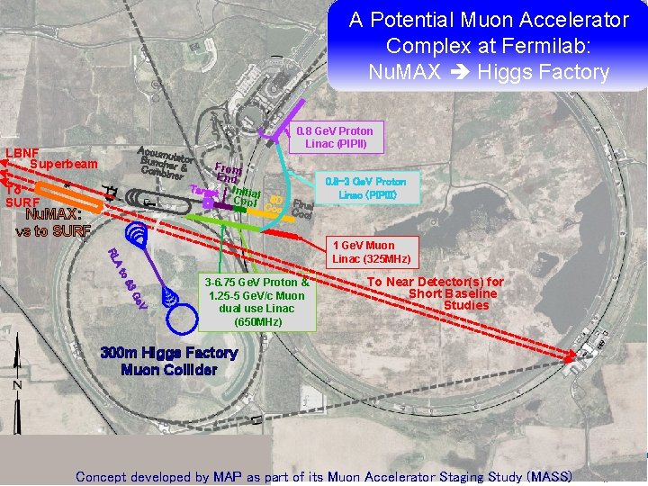 A Potential Muon Accelerator Complex at Fermilab: Nu. MAX Higgs Factory 0. 8 Ge.