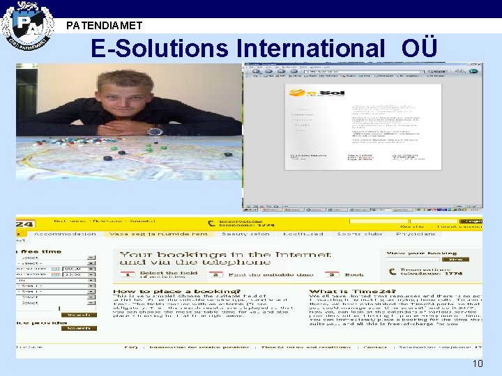 PATENDIAMET E-Solutions International OÜ 10 