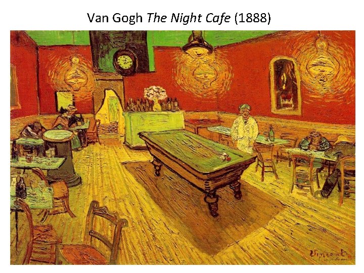 Van Gogh The Night Cafe (1888) 