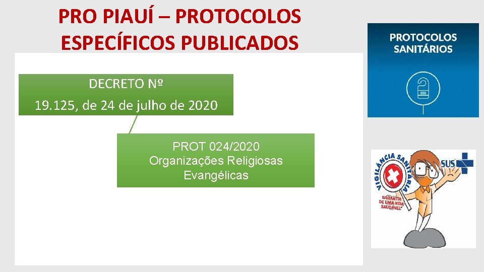 PRO PIAUÍ – PROTOCOLOS ESPECÍFICOS PUBLICADOS DECRETO Nº 19. 125, de 24 de julho